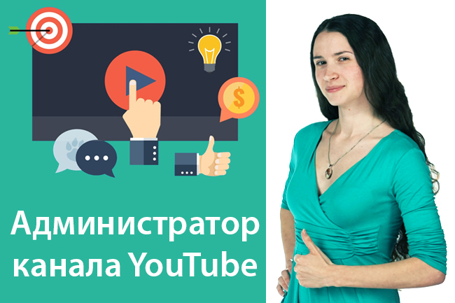 Закажи услуги модератора для YouTube канала на 1 день. Описание кворка с услугами менеджера канала