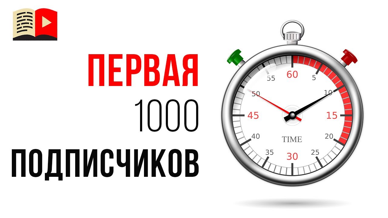 Сколько времени нужно чтобы набрать первую 1000 подписчиков на YouTube канале?