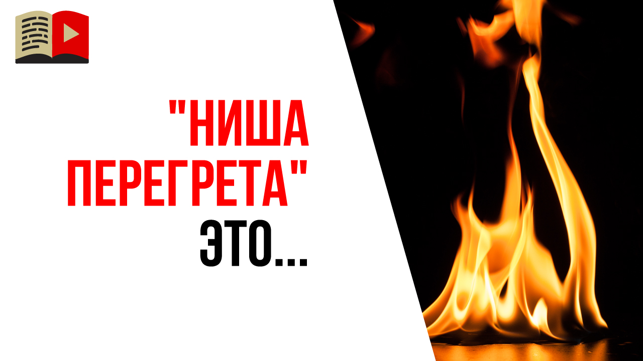 Что значит выражение "ниша перегрета"?